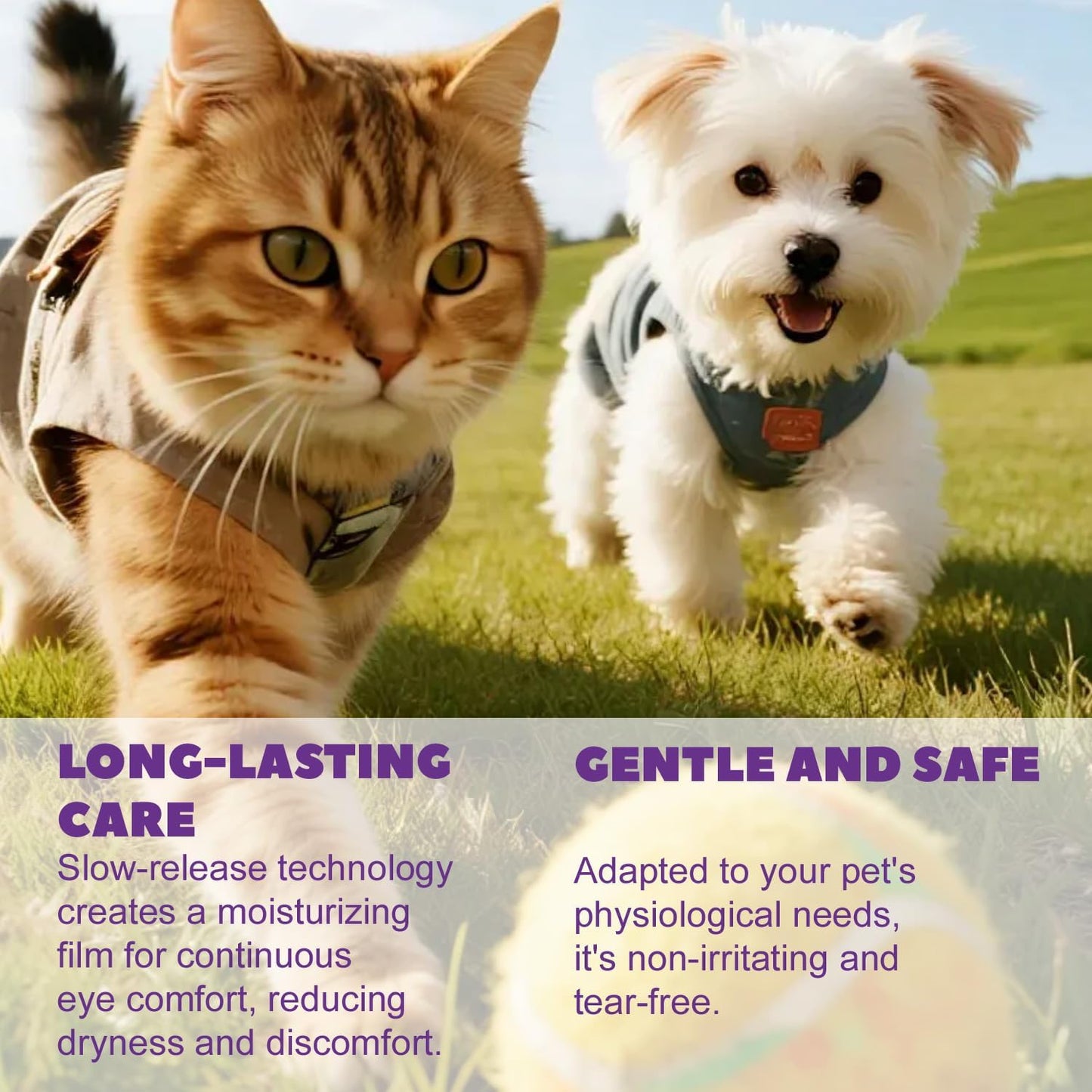 JoanofArc Eye Ointment for Dogs, Dog Eye Gel, Pet Eyes Care for Dogs, Cats, Horses, Rabbits, Soothes Irritation, Moisturizes Dry Eyes, Itching, and Irritation, 15g