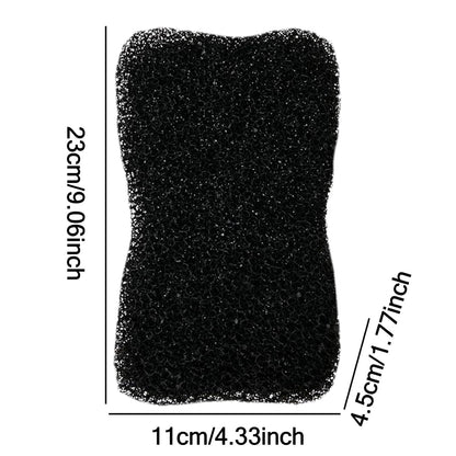 Equine Grooming Brush, Livestock Care Sponge, 9.06x4.33x1.77 Inches Massage Tools with Firm Grip, Rubber Handle Cleaning Bristles, Stable Farm Style Groomer, Horse Accessory for Outdoor and Pet Cares