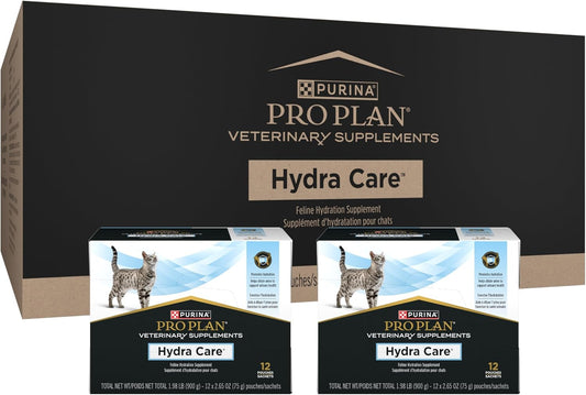 Purina Pro Plan Veterinary Supplements Hydra Care Cat Supplements - (Pack of 24) 2.65 oz. Pouches