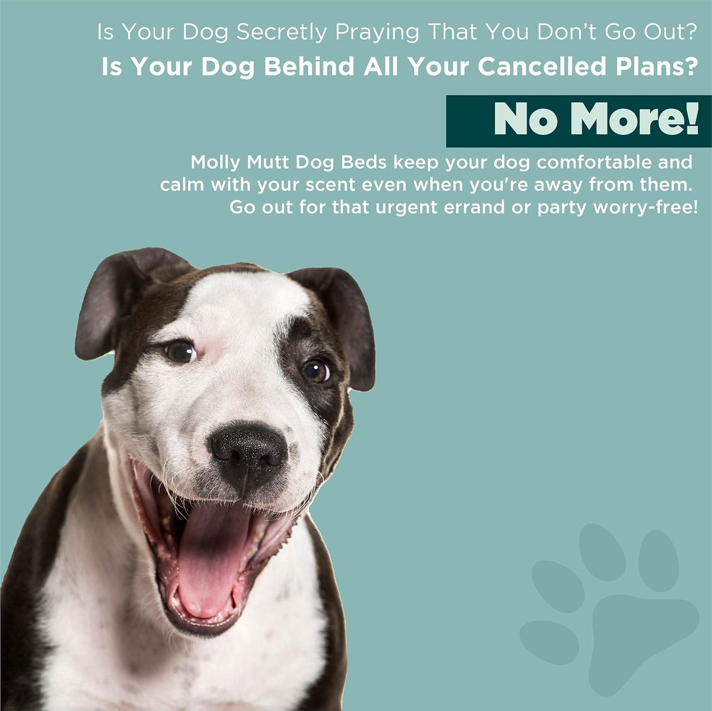 Molly Mutt Water-Resistant Dog Bed Liner, Nylon Bed Liner For Dogs, Easy To Clean, Gray, Round, 36”x36”x4.75”