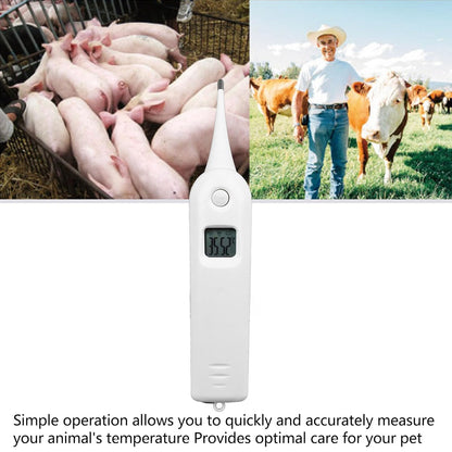 Pet Thermometer Dog Thermometer, Non Digital Pet Thermometer for Dogs Fast Digital Veterinary Thermometer Cat and Dog Ear Temperature Monitor