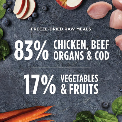 Instinct Raw Meals Freeze-Dried Puppy Chicken Dog Food, 3 oz. Bag