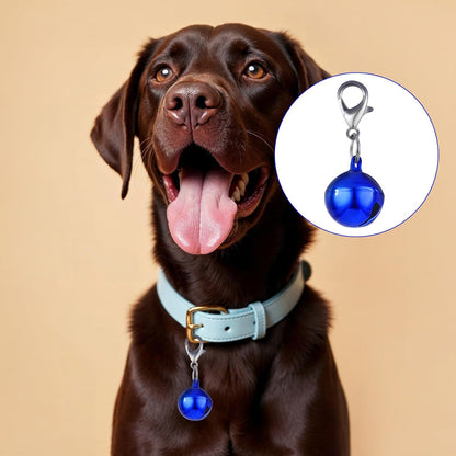 23 PCS Pet Bells for Dog Cat Collar, Colourful Cat Dog Bells with Clasps, Metal Bell for Small Pet Collar with Loud Crisp Sound for Collar Charm Accessories Christmas Decoration