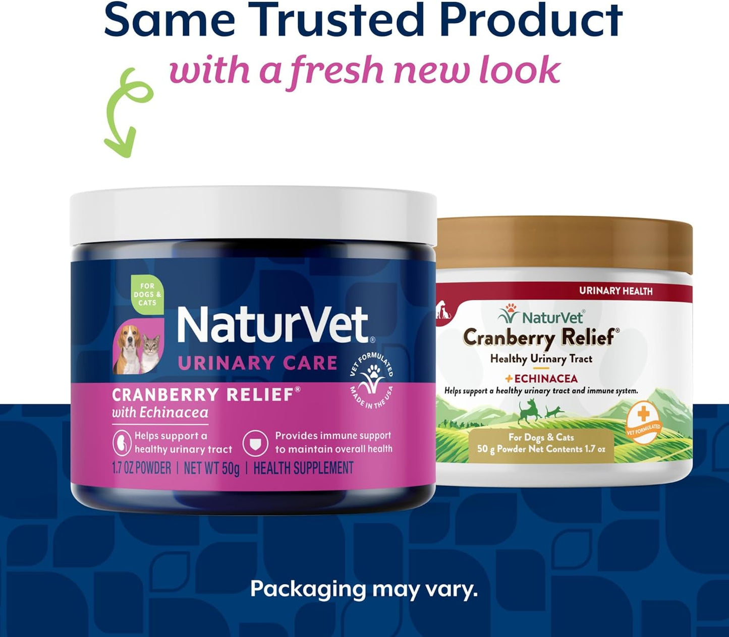 NaturVet – Cranberry Relief Plus Echinacea | Helps Support a Healthy Urinary Tract & Immune System (50g Powder)