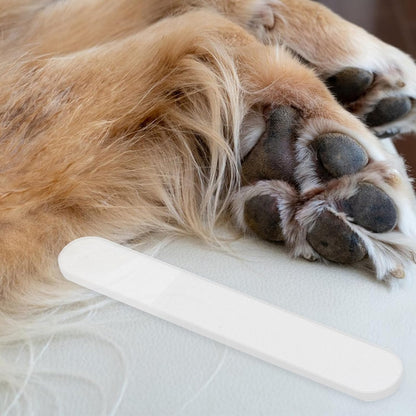 Gentle Painless Pet Nail File for Dogs and Cats with Non-Slip Handle Claw Care Tool for Large Medium Small Breeds Comfortable Ergonomic Grip Pet Claw Grooming Accessory