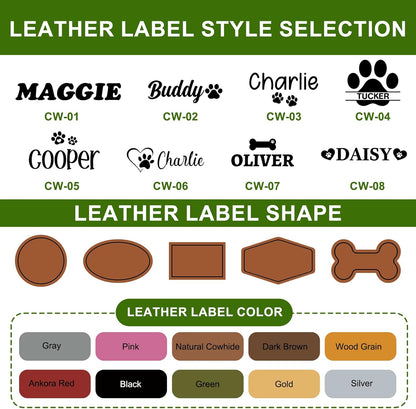 Custom Name Winter Sweater for Dog & Cat, Custom Puppy Clothes, Personalized Dog Sweaters Vest for Small Medium Large Dogs, Birthday Xmas Party Gifts for Dogs Cats