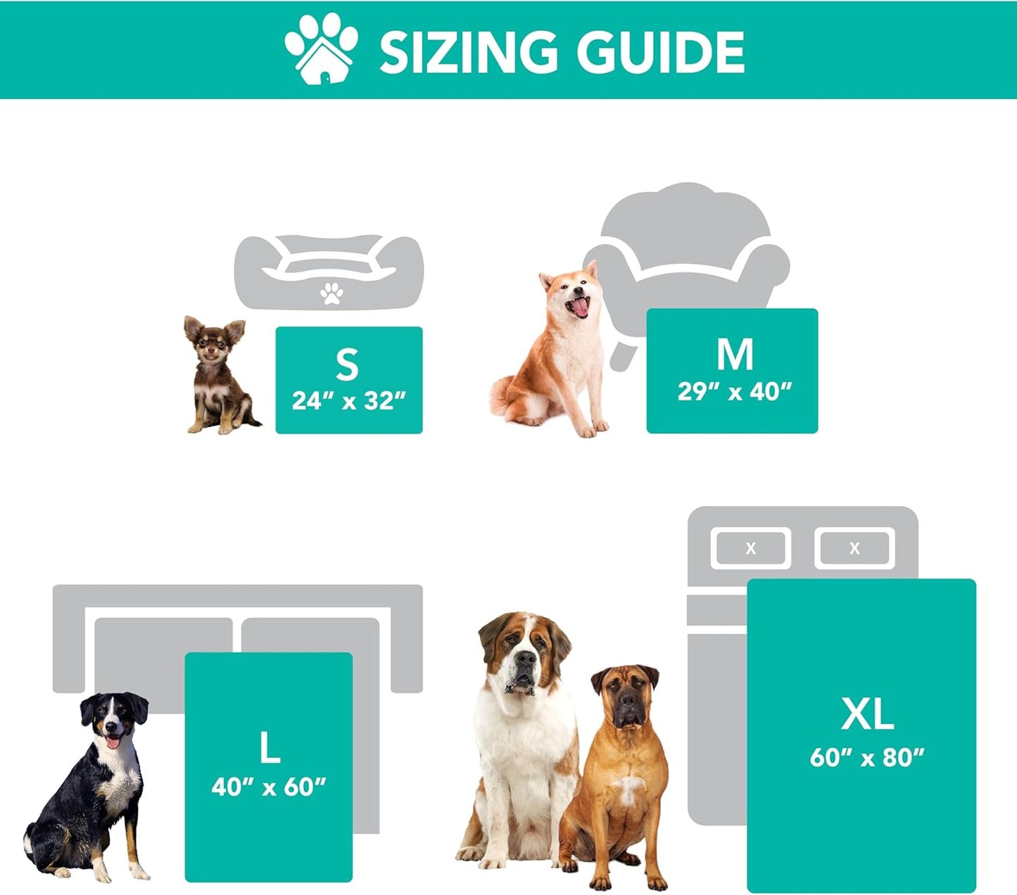 PetAmi Waterproof Dog Blanket, Leakproof Pet Blanket for Small Medium Large Dogs, Reversible Furniture Bed Sofa Couch Cover Protector, Plush Striped Pet Throw for Indoor Cat, 24x32 in, Navy Blue