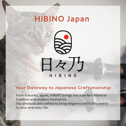 HIBINO Samurai-Grade Cat Nail Clippers | Vet Recommended | Sharper, Quieter & Safer | Precision Blade for Stress-Free Grooming | Non-Slip Grip | Lifetime Durability | Made in Japan