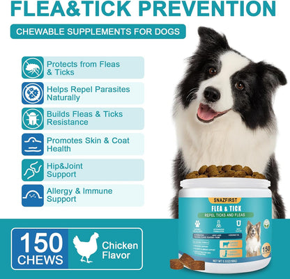 Dog (Chicken Flavor, 150 Chews)