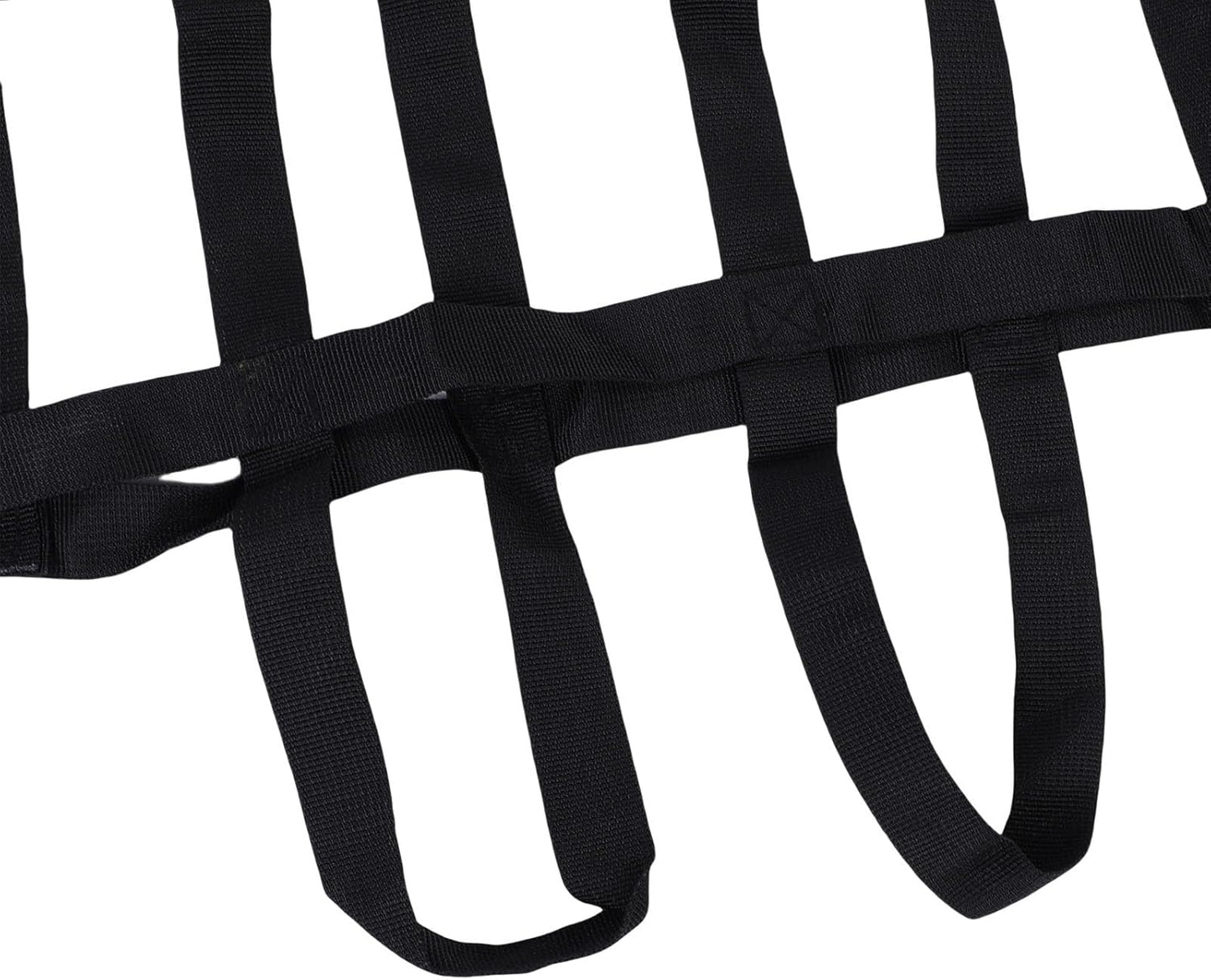 Pssopp Horse Stall Box Fan Holder, Stall & Muck Supplies Strength Safe Hanging Fan Bag for Horse Stable Riding Arenas Ranch Box Holder, Adjustable High Hanging Web