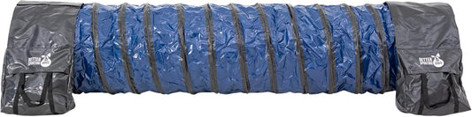 Better Sporting Dogs 10 Foot Heavy Duty PVC Tunnel with Sandbags | Dog Agility Equipment | Dog Agility Training