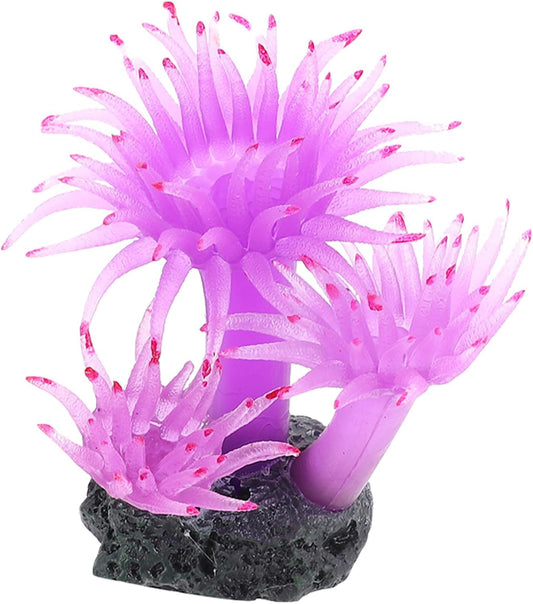 Artificial Coral Plant Aquarium Decor, Red Plastic Fish Tank Plant Ornament for Aquarium Landscape, Simulation Coral Decoration for Fish Tanks and Aquatic Pets