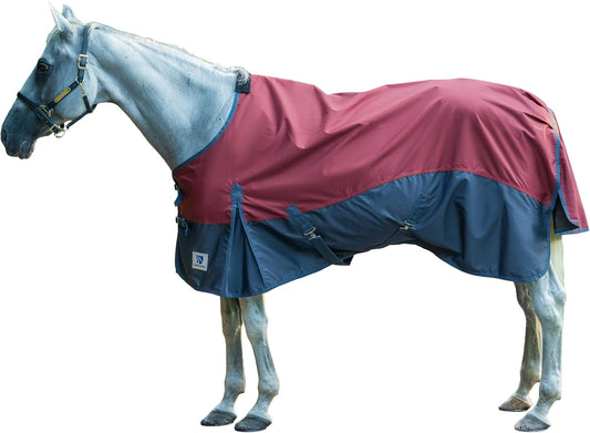 Waterproof Horse Rain Sheet | Horse Turnout Sheets | 600 Denier Ripstop Turnout Blanket | Breathable Lightweight No Fill (0g) | Tear-Resistant Outer & Rub-Free Silky Inner
