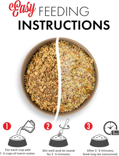 Grandma Lucy's PUREformance Pre-Mix Dog Food, Grain Free and Freeze-Dried - 8Lb Bag