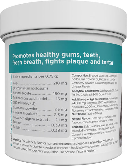 maxxipaws maxxidental Advanced Oral Support Powder Supplement – Dental & Gum Care for Cats, 3.2oz