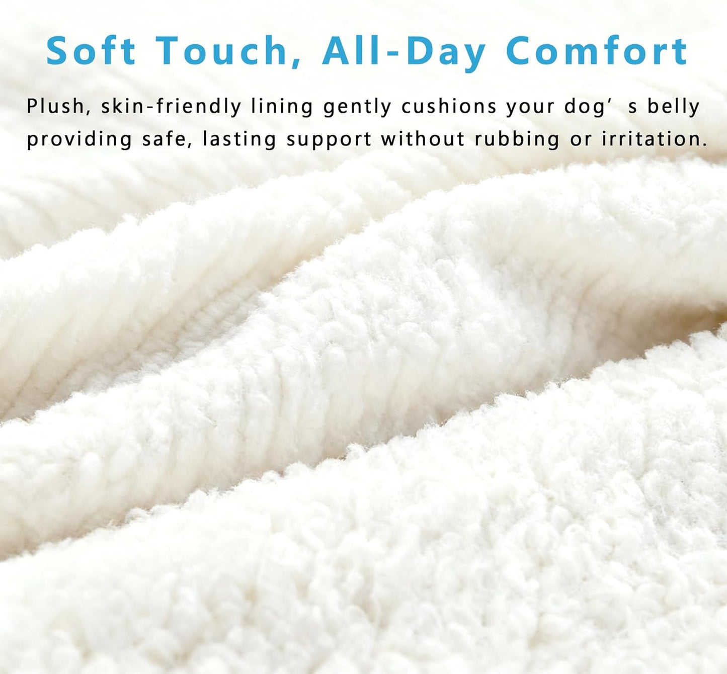 Dual-use Dog Lift Rehab Hareness Canine Sling for Small Pooch Rear Legs and Hip Support,Adjustable and Soft Brace Strap for After ACL Surgery, Helps Senior, Injured and Disabled K9