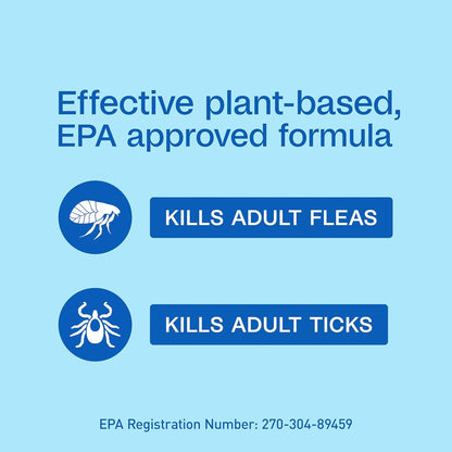 ADAMS Botanicals Flea & Tick Pet & Home Spray, for Dogs, Cats and Home, 16 oz