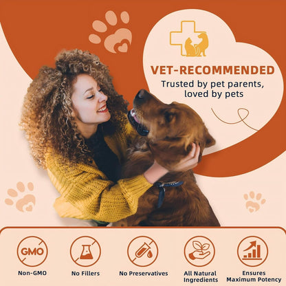 ZEBORA Probiotics for Dogs - Dog Probiotics, Pumpkin for Digestive & Gut Health, Digestive Enzymes & Prebiotic for Occasional Diarrhea, Support Immune, Skin & Allergies, 120 Soft Chews, Pumpkin Flavor