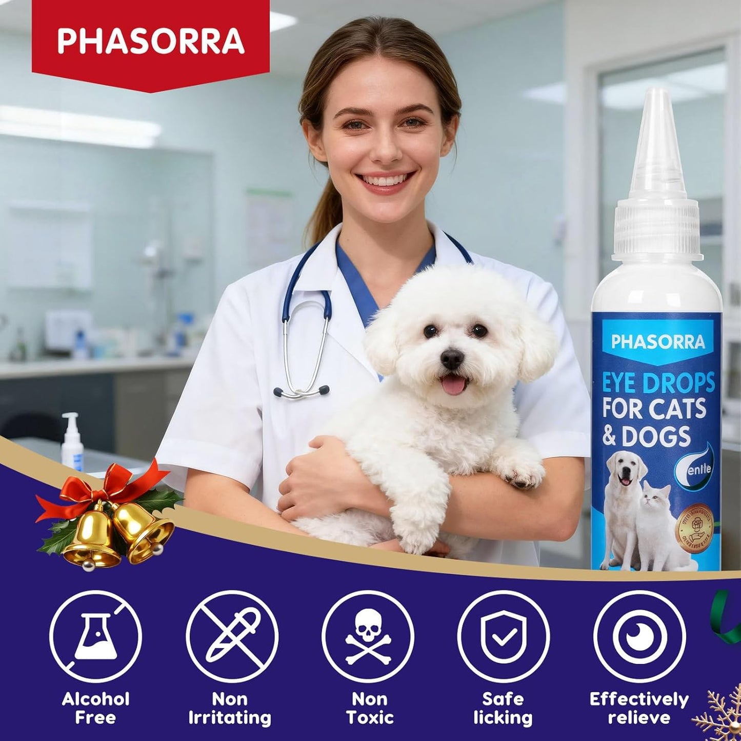 Dog Eye Wipes & Dog Eye Drops