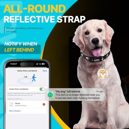 Cat Tracke Collar-GPS Tracker for Cats-Cat GPS Tracker-Pet Tracker for Cats| Android and iOS Universal | No Monthly Fee | Waterproof | Works with Any Collar