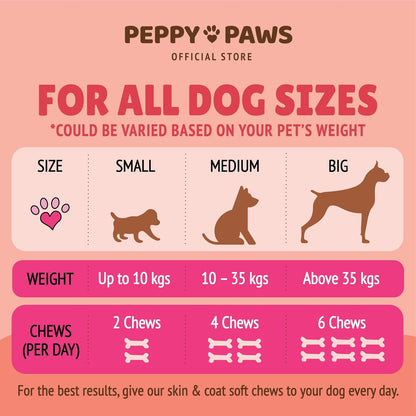 Dog Multivitamin Soft Chews – 120 Count | with Omega 3, Glucosamine, MSM, Chondroitin, CoQ10, Vitamins B & C | for Joint, Heart, Skin & Immune Support | Salmon Flavor | Non-GMO & Natural