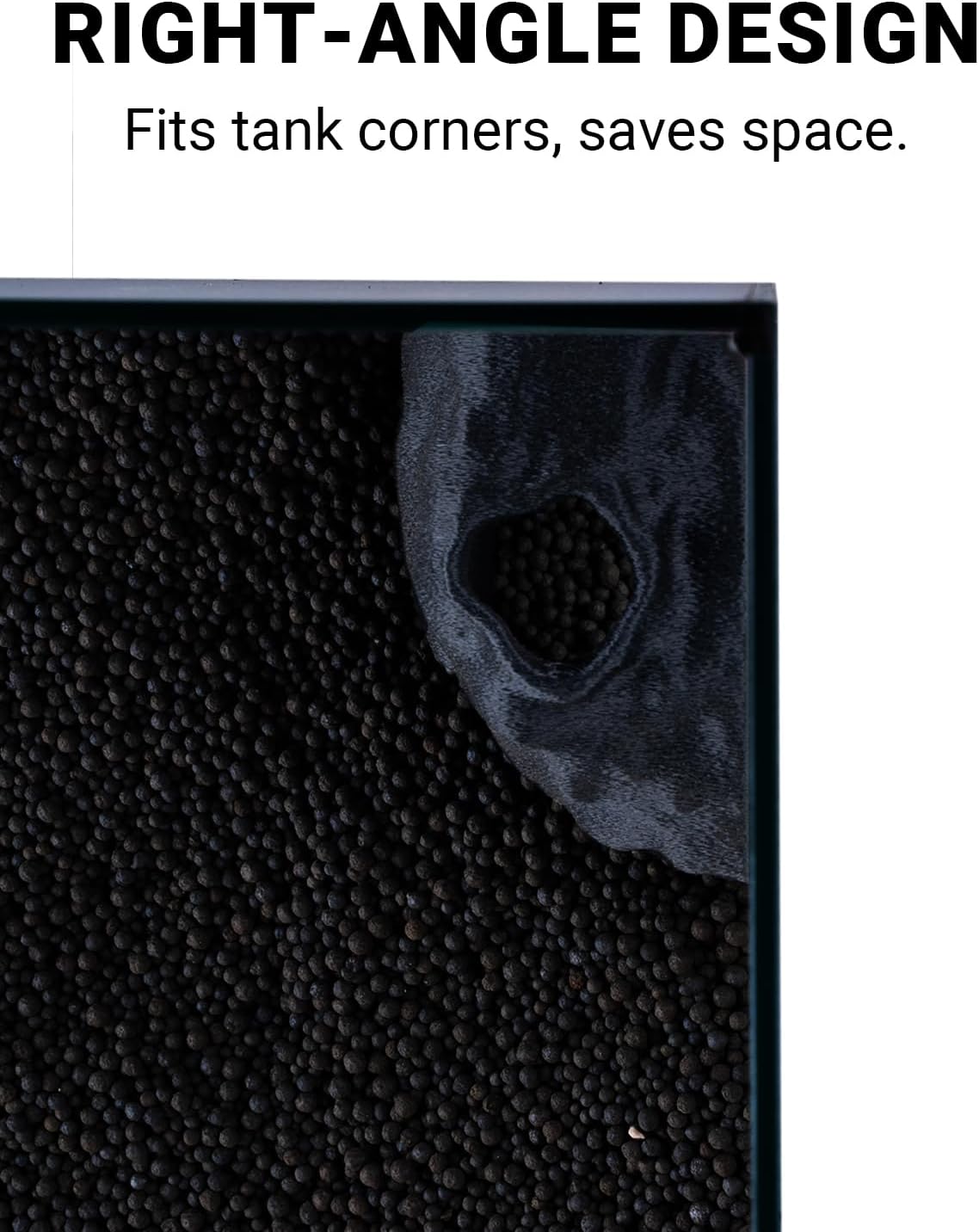 Aquarium Cave – Rock Texture Fish Shelter with 180° Viewing Angle, Betta Fish Tank Accessories, Shrimp & Snails – Aquarium Decor & Tunnel (Sand, Small)