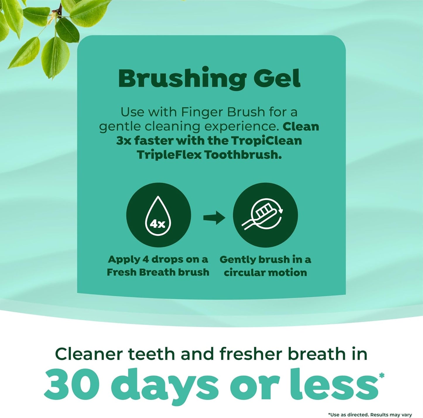 TropiClean Fresh Breath Toothbrush and Toothpaste Kit for Cats, Teeth Cleaning Kit for Plaque & Tartar Removal, Breath Freshener, Cat Dental Care