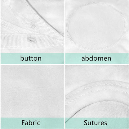 Colorful Walls Dog Surgery Suit Recovery Suit, 100% Cotton Breathable Full Body Dog & Cat Surgical Suit with Cute Prints, Alternative to Cone for Spay Neuter Wound Care, Male & Female Pets Medium