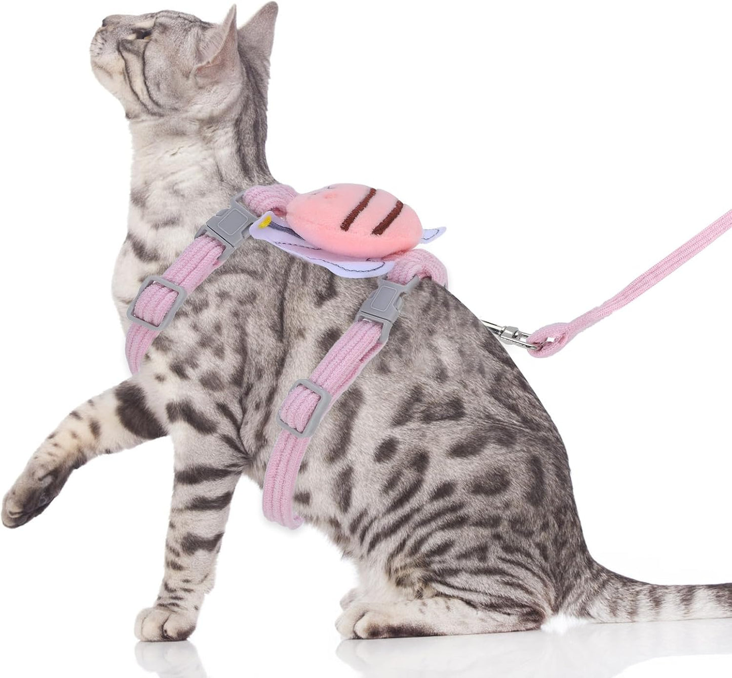 Breathable Small Dog Vest Harness for Cats and Puppies Lightweight No-Pull Pet Walking Harness with Adjustable Fit Comfortable S for Pets Easy Wear and Remove for Training and