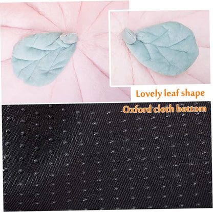 Cat Beds and Sofa Cave House Pumpkin Indoor Kennel with Detachable Cushion for Pets S