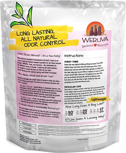 Weruva It's Potty Time Cat Litter and Pelleted Litter Scoop, 11.7 Pounds