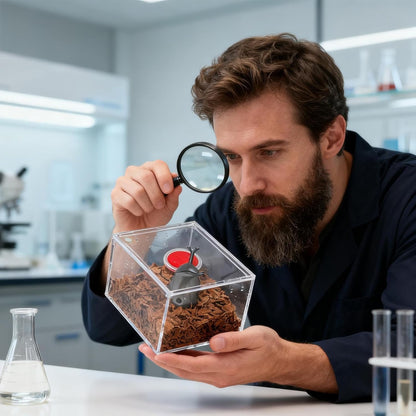 Spider Terrarium, Transparent Waterproof Reptile Feeding Enclosure Box, Gecko Breeding Feeding Hatching Container Tank, Small Reptile Animal Habitat Cage for Snail Frog Gecko Scorpion Centipede