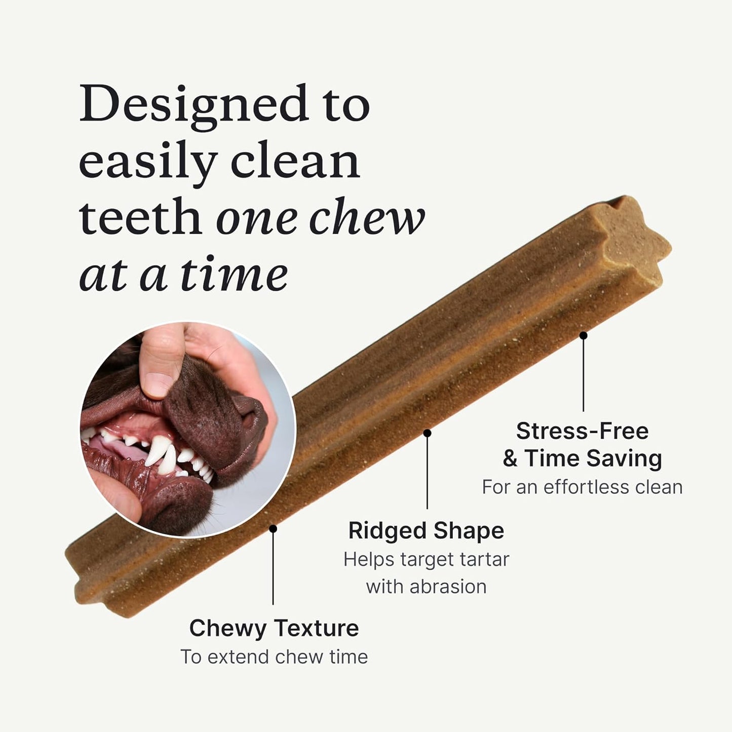 PetLab Co. Dental Sticks – Dog Dental Chews -Target Plaque & Tartar Build-Up at The Source - Designed to Maintain Your Dog’s Oral Health, Keep Breath Fresh and Provide Digestive Help (24 Sticks)