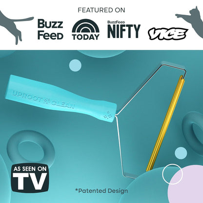 Uproot Clean Uproot Cleaner Pro Pet Hair Removal Tool - Special Dog Hair Remover Multi Fabric Edge and Carpet Rake Cat Fur Remover for Couch, Pet Towers, Rugs, Cat Mats and Trunks & Much More