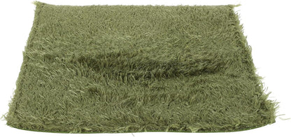 Reptile Carpet Mat and Substrate Liner, Moisture Retaining Moss Carpet 20X20Cm, Decorative Terrarium Bedding for Lizards, Turtles, Frogs, and Amphibians