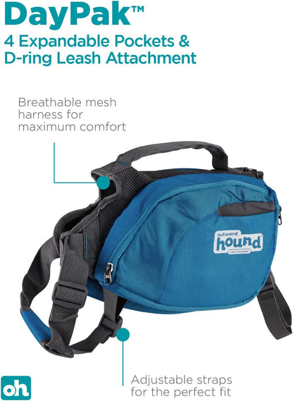 Kyjen Outward Hound The Quick Release Dog BackPack (Assorted, Medium)