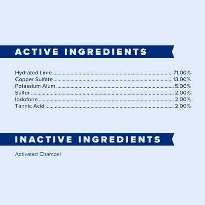 Farnam Wonder Dust Wound Powder, Blood Coagulant for Horses and Show Stock, For Use on Proud Flesh, Granulated Tissue, 4 Ounces