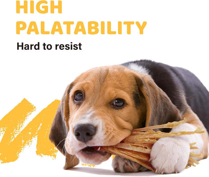 iPaw Turkey Tendons for Dogs, 100% Turkey and US Sourced Raw Material, Hypoallergenic, All Natural Human Grade Puppy Chew, Rawhide Alternative Dog Treats, 1 Unit/Pack Strip (Large)