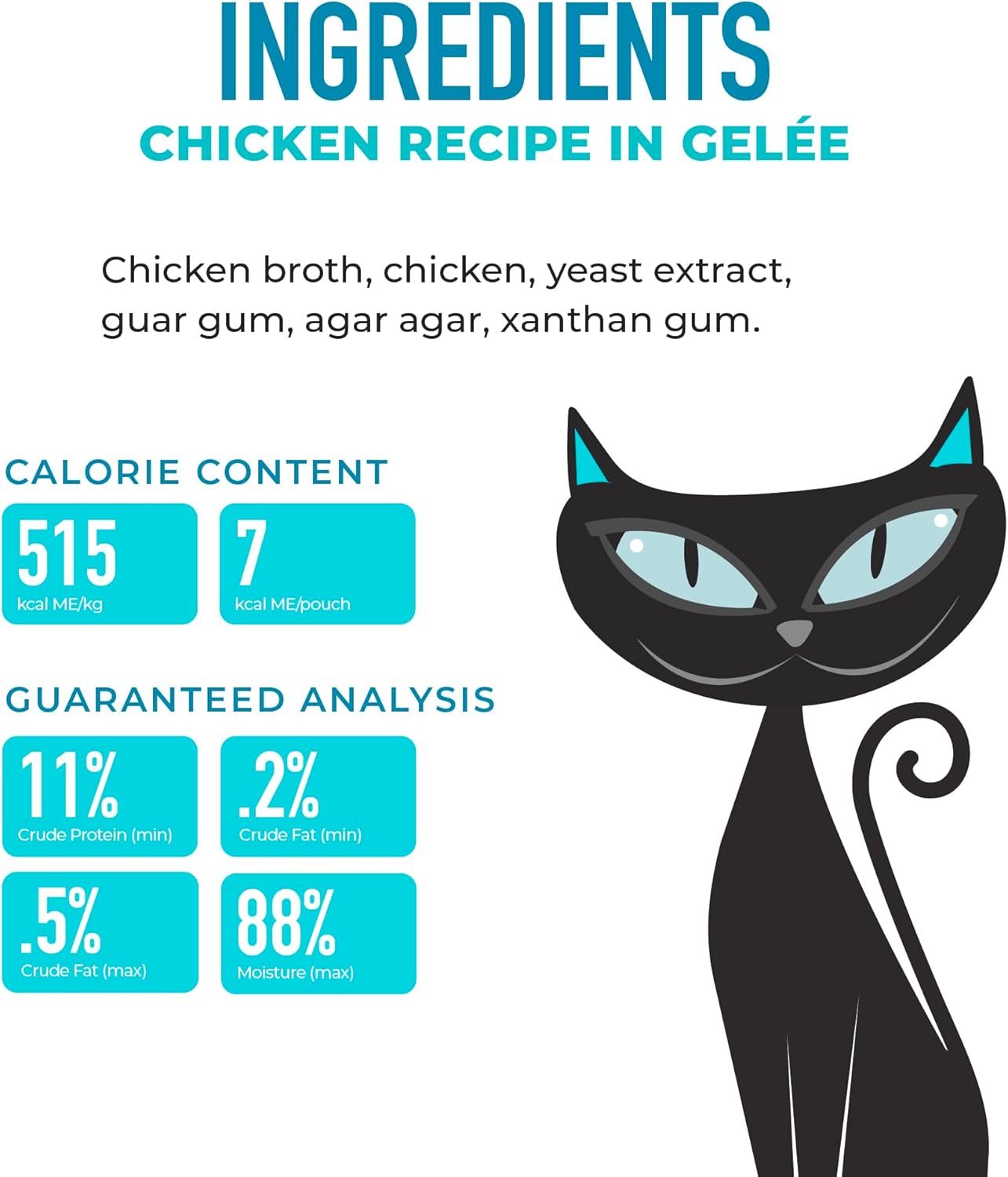 Tiki Cat Stix Gelee Wet Cat Treats, Chicken, 3 oz. Pouch (12 Count) (Pack of 2)