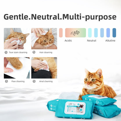 ALL FOR PAWS 25“Dog Ball Launcher and Pet Wipes Bundle