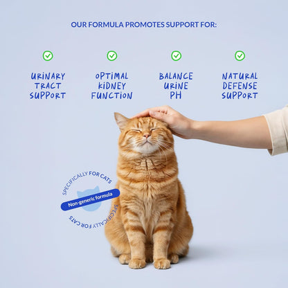 Cranberry for Cats - Urinary Tract Support, Cat UTI, Bladder Support, Bladder Stones and Incontinence Support (for Cats)