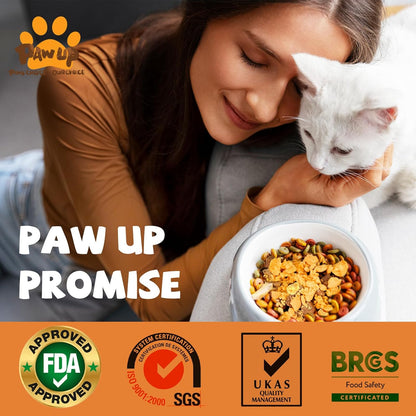 PAWUP Freeze Dried Quail Egg Yolk Pet Treats, Freeze-Dried Pet Food for Dogs, Cats, Pure Fresh Ingredient, 4.2 oz, Rawhide Free, Gluten&Grain Free