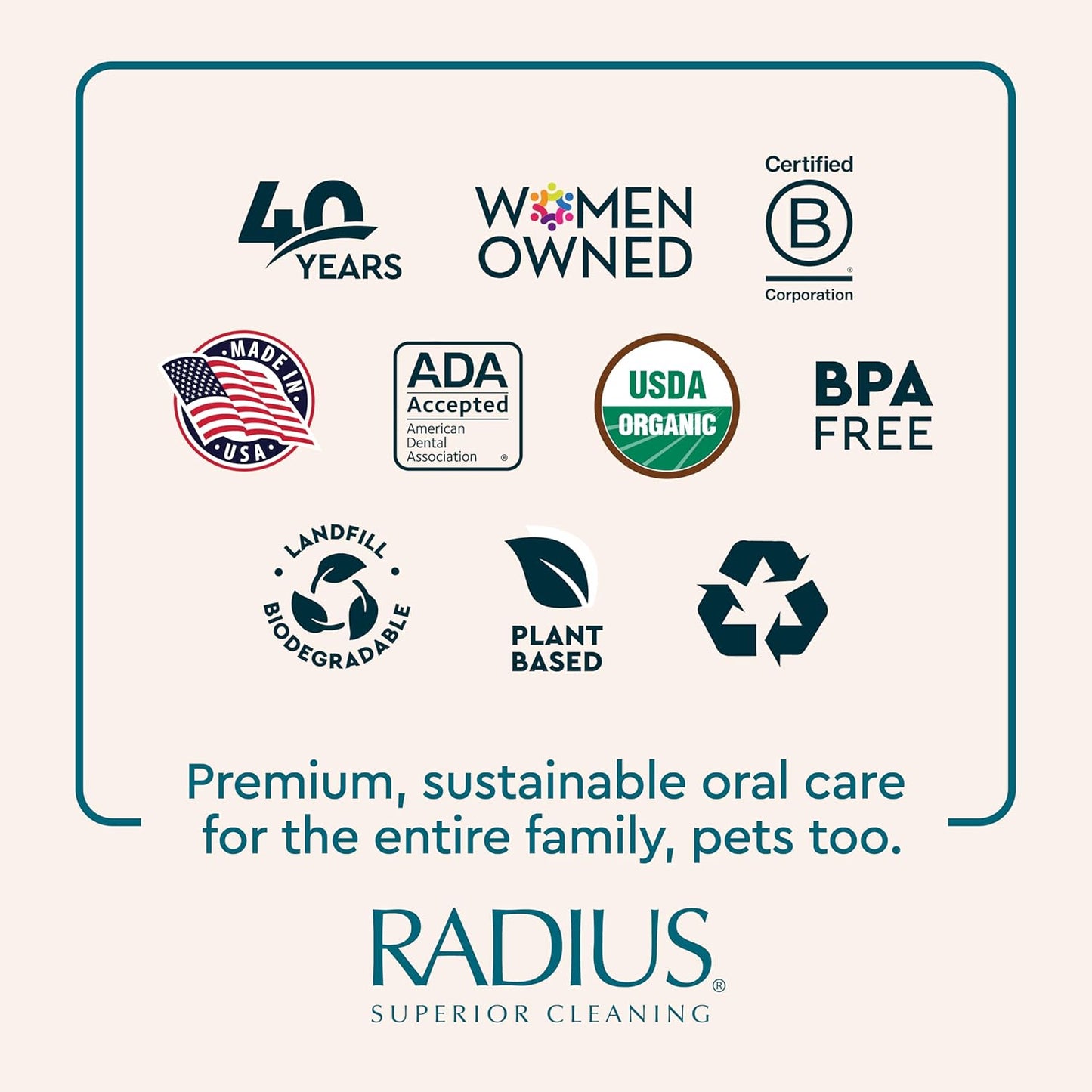 RADIUS Canine Pet Toothpaste, Cinnamon Sweet Potato, 3 oz, Non-Toxic Toothpaste for Dogs, Designed to Clean Teeth, Help Prevent Tartar, & Remove Plaque, Xylitol Free, Pack of 2