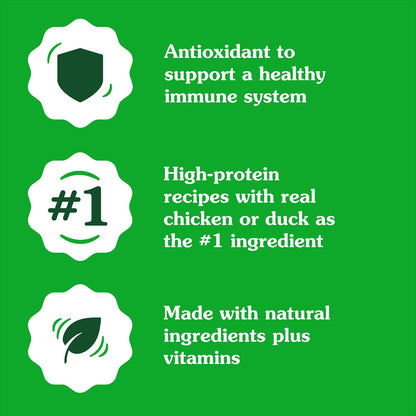 Greenies Smart Topper High Protein Wet Mix-in for Dogs, Chicken, Peas, Apples, and Brown Rice Recipe & Duck, Broccoli, Carrots and Barley Recipe Variety Pack with Whole Grains, 8 Trays of 2oz.