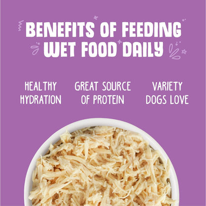 Weruva Classic Dog Food, Cluck Crew Trial Variety Pack, 14oz Can, Pack of 3