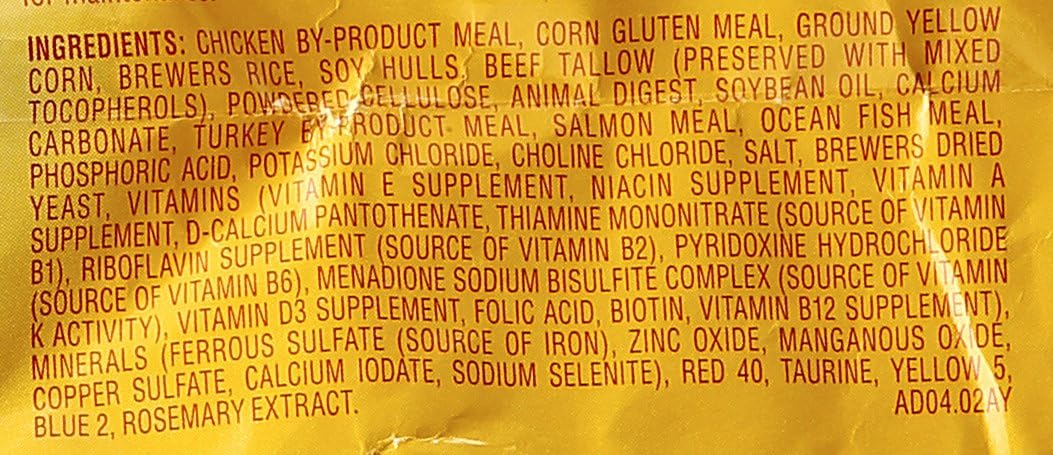 Meow Mix Cat Food, Hairball Control, 3.15 lb