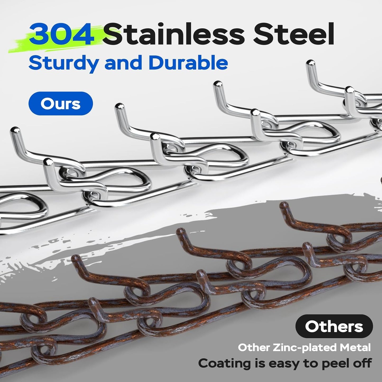 Pinch Prong Collar for Large Medium Small Dogs, Stainless Steel Choke Collar for Dogs with Qucik Release Buckle Green L