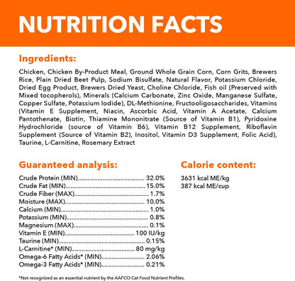 IAMS Proactive Health Adult Urinary Tract Healthy Dry Cat Food with Chicken, 22 lb. Bag