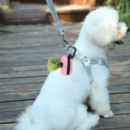 PANGBOER Dog Poop Pickup Bag Dispenser Convenient Pet Waste Bag Dispenser for Dog Pooper Pet Outdoor Walking Poop Bag Holder