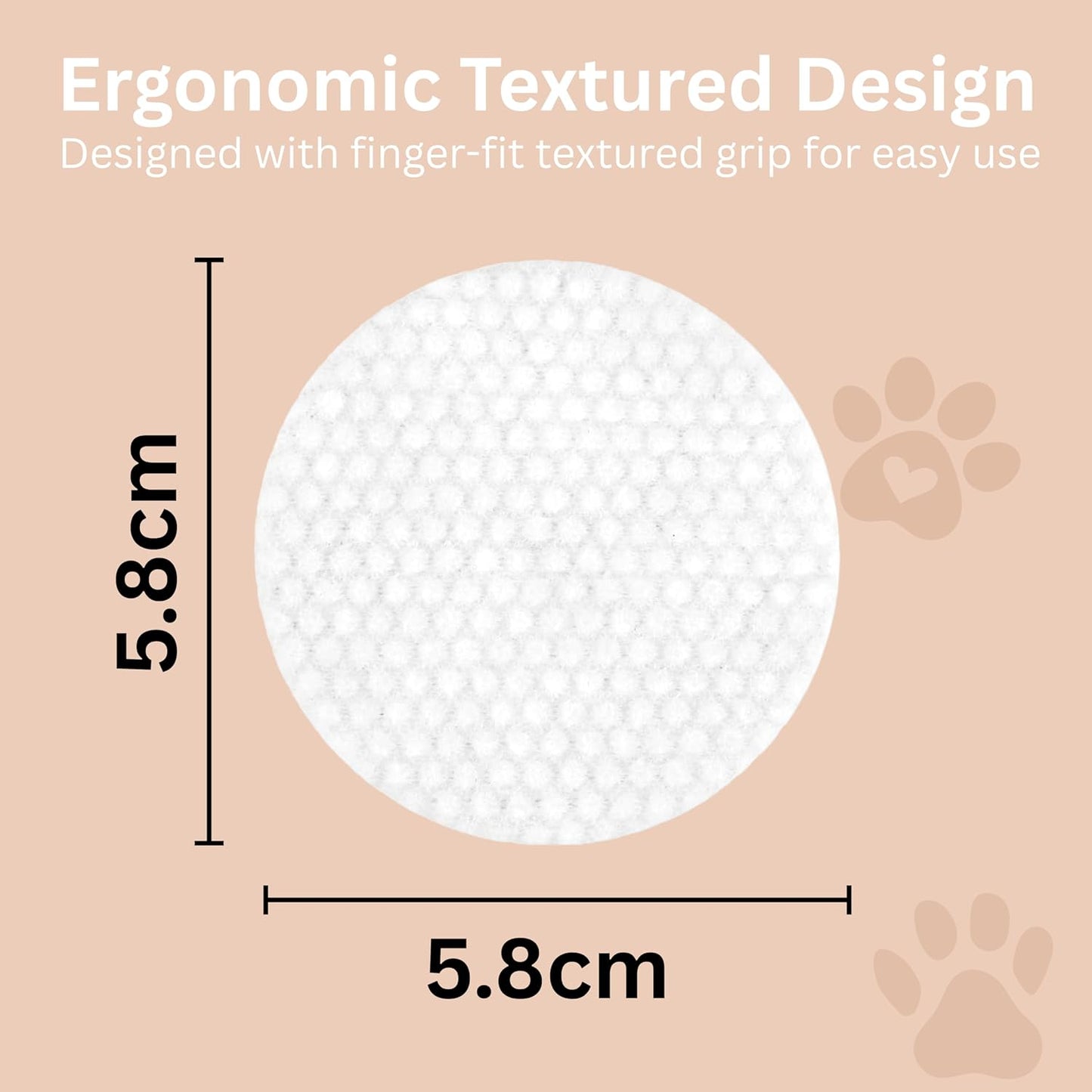 100 Wipes - Pet Eye Wipes - Tear Stain Remover for Dogs & Cats, Puppy Essentials for Pet Parents - Gently Cleans Eyes & Reduces Tear Stains for a Fresh Look, Empathetic Care